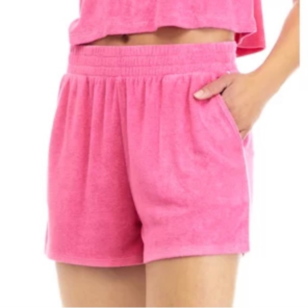 NWOT Terry Junior Shorts Large